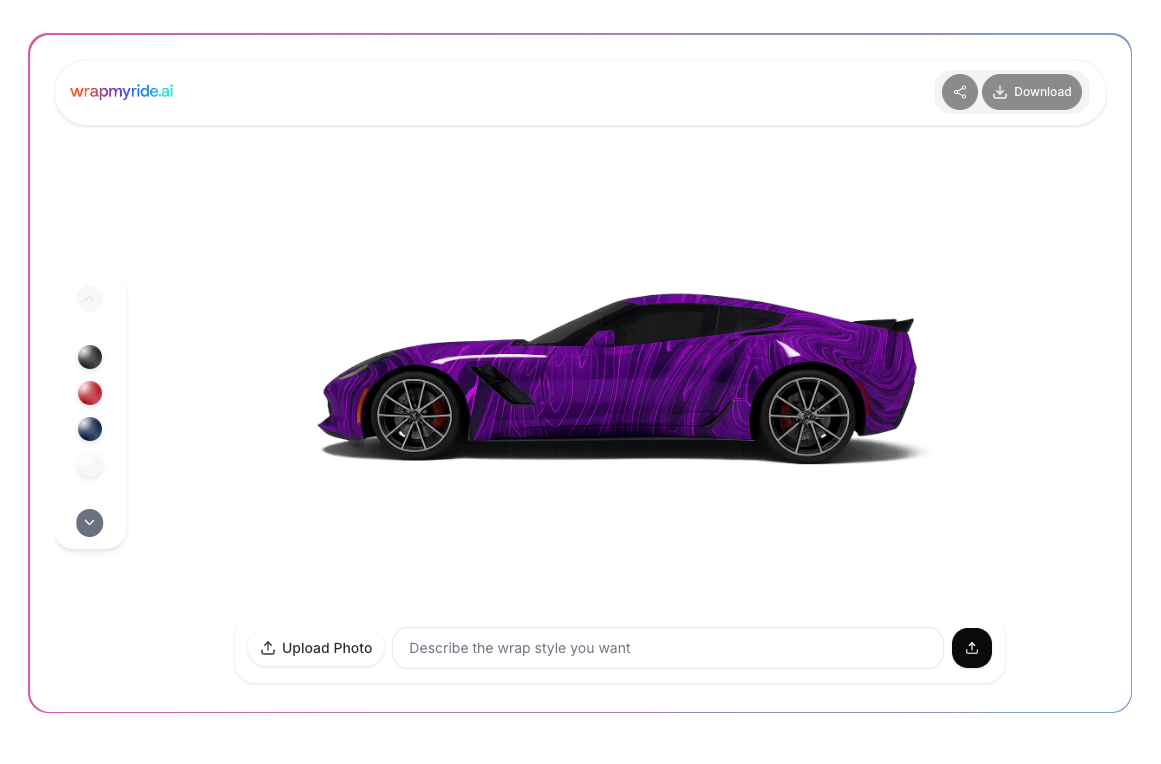 The Future of Vehicle Wraps: How AI Will Redefine Automotive Design